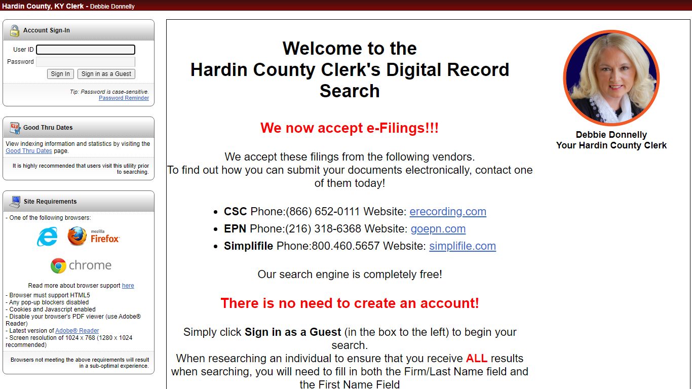 eSearch | Account Sign In - Hardin County Clerk's Office ...